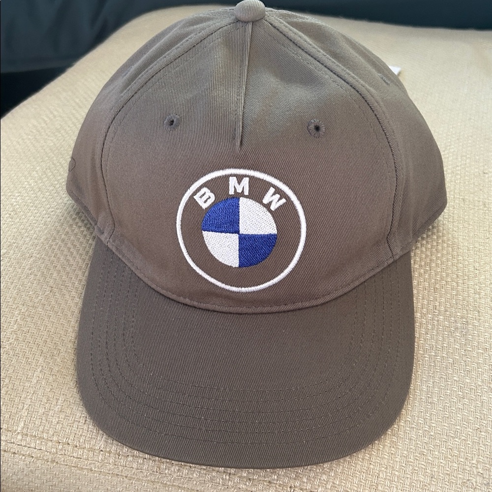 BMW Gray and Blue Men's Hat